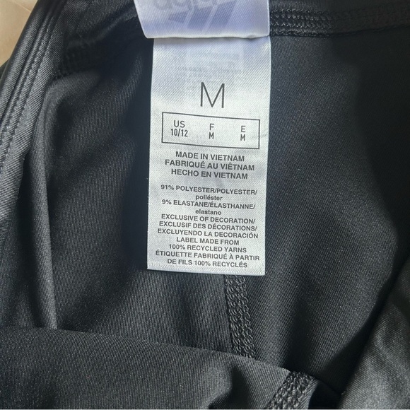 adidas Black and White Leggings - Picture 6 of 6